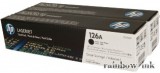 HP CE310AD Black Toner (HP 126A)