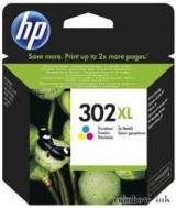 HP F6U67AE (HP 302xl) Színes Tintapatron (Eredeti)